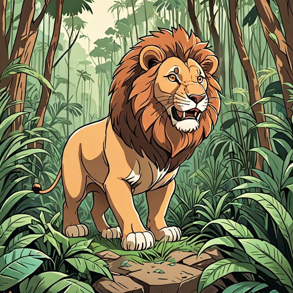 The Clever Kancil and the Cunning Lion