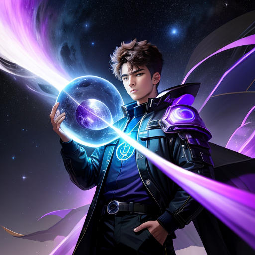 The Adventures of the Purple-Eyed Sci-Fi Boy