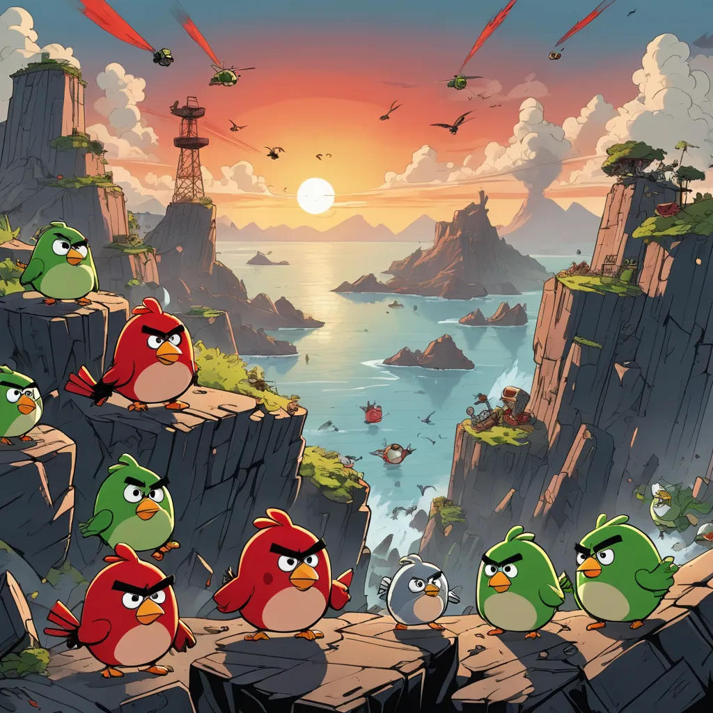 The Angry Birds Save the Island
