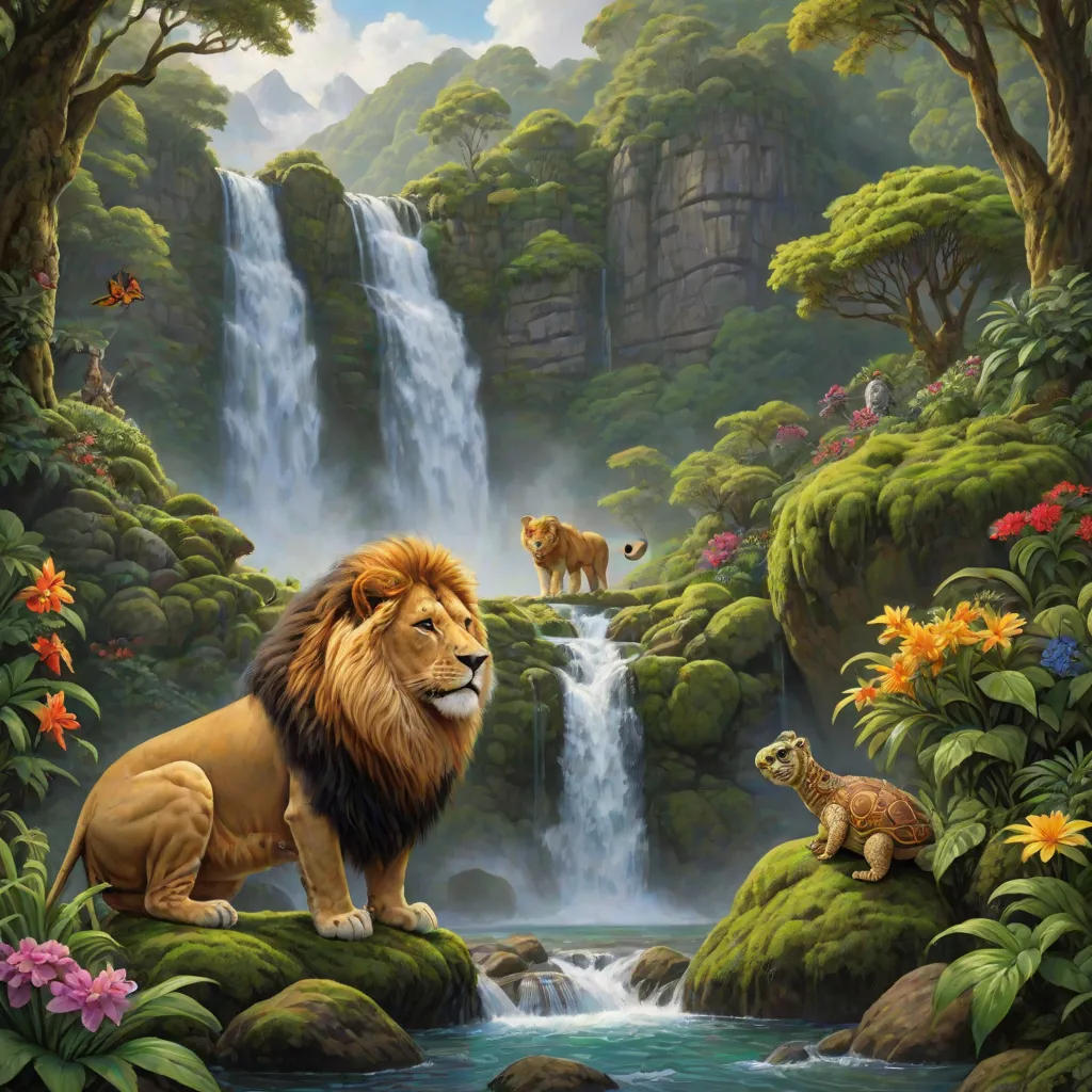 The Adventures of Leo the Lion and Timmy the Turtle