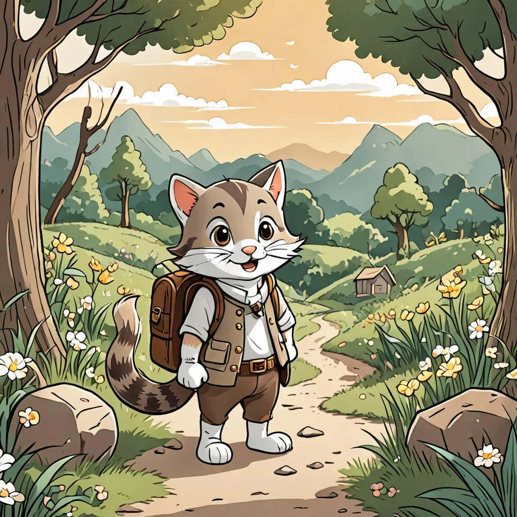 Tommy and Whiskers' Enchanted Treasure Hunt