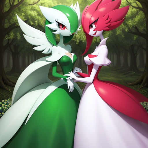 282 - The Embrace Pokemon - Mega Gardevoir — Weasyl