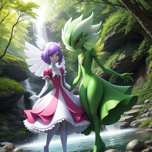 282 - The Embrace Pokemon - Mega Gardevoir — Weasyl