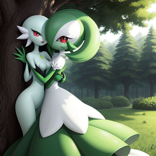 282 - The Embrace Pokemon - Mega Gardevoir — Weasyl