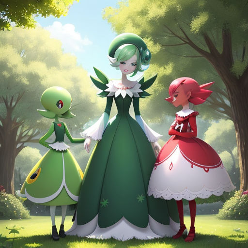 282 - The Embrace Pokemon - Mega Gardevoir — Weasyl