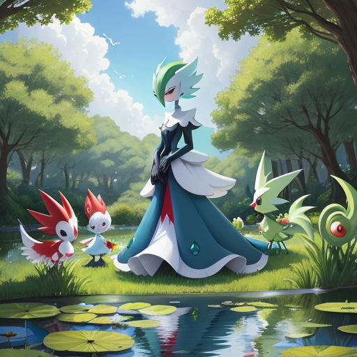 282 - The Embrace Pokemon - Mega Gardevoir — Weasyl