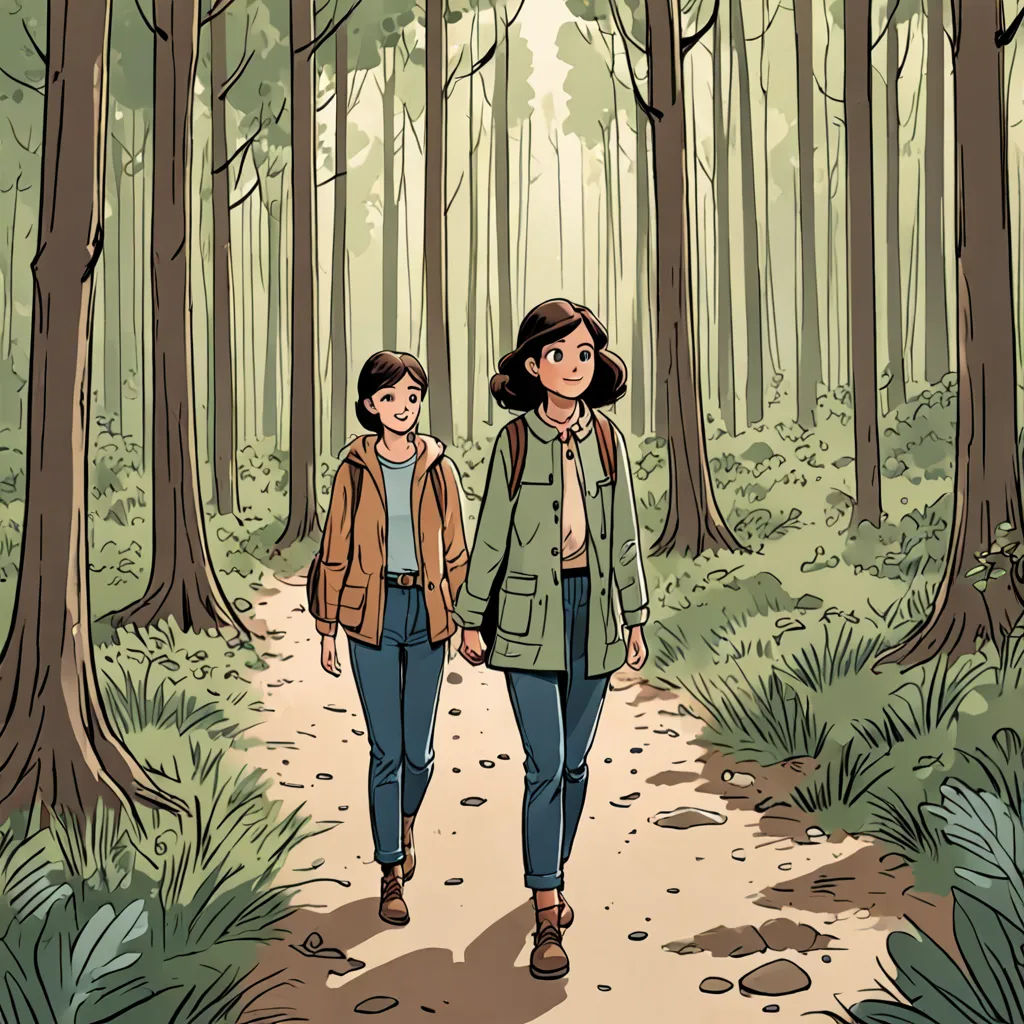 María y Ruperto: La Aventura en el Bosque