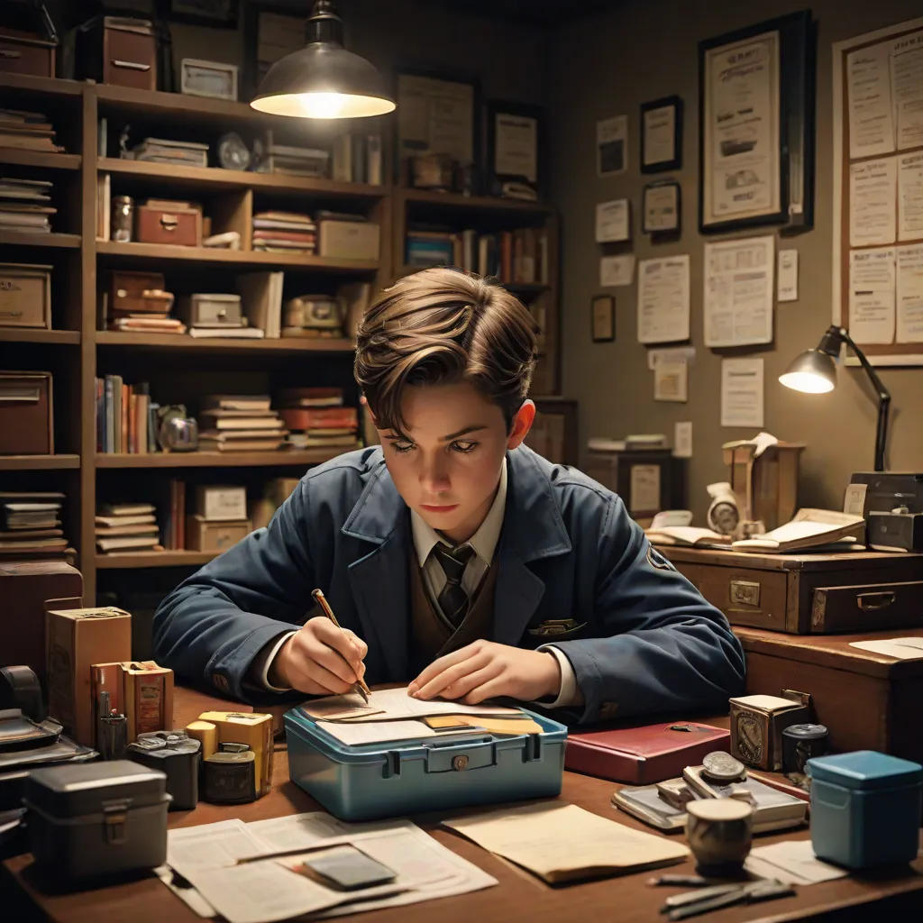 Detective Sam And The Case Of The Missing Lunchbox