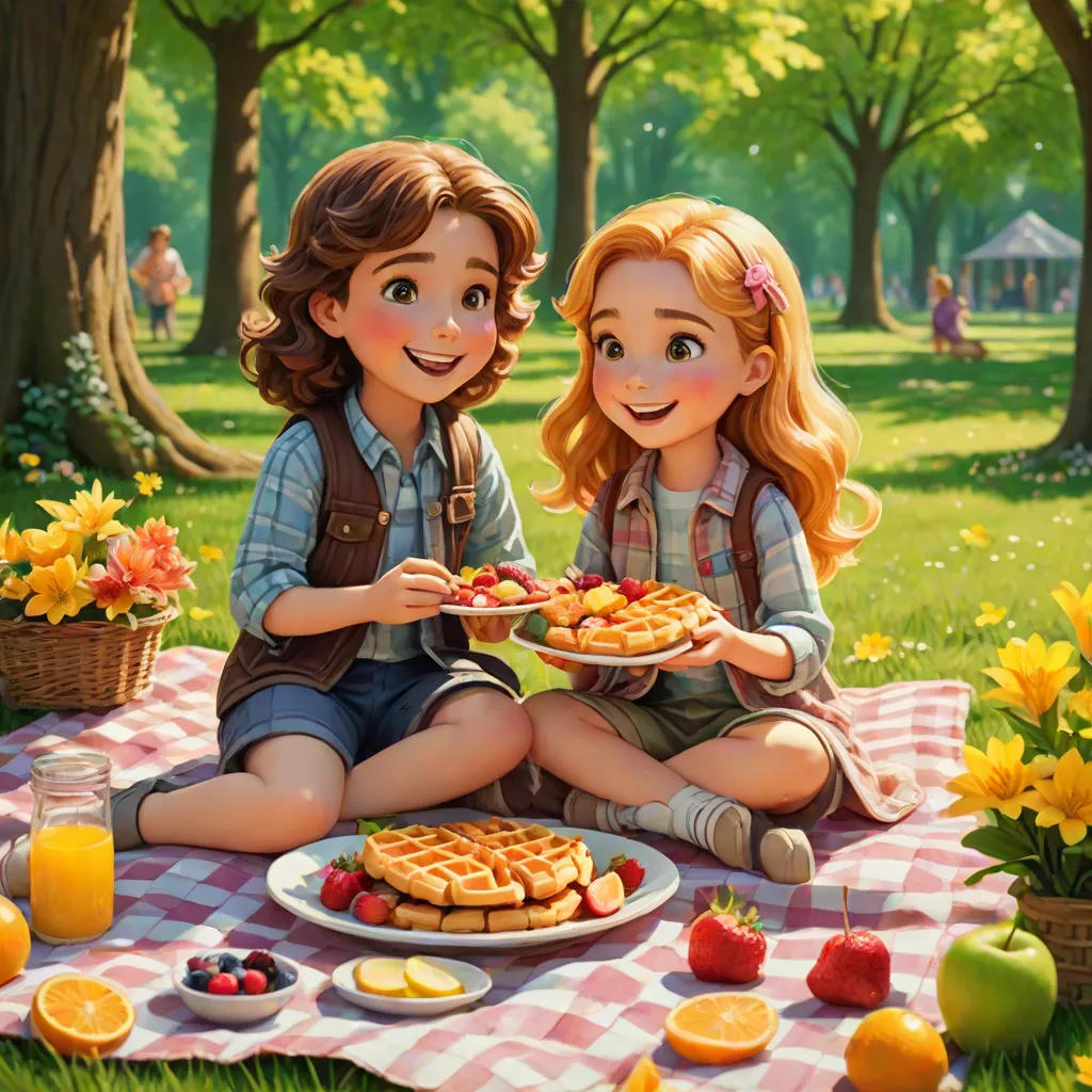 Waffles and Wagging Tails
