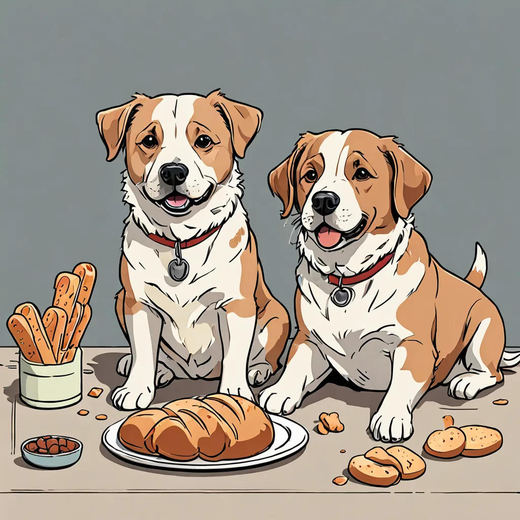 The Bread-Eating Pups