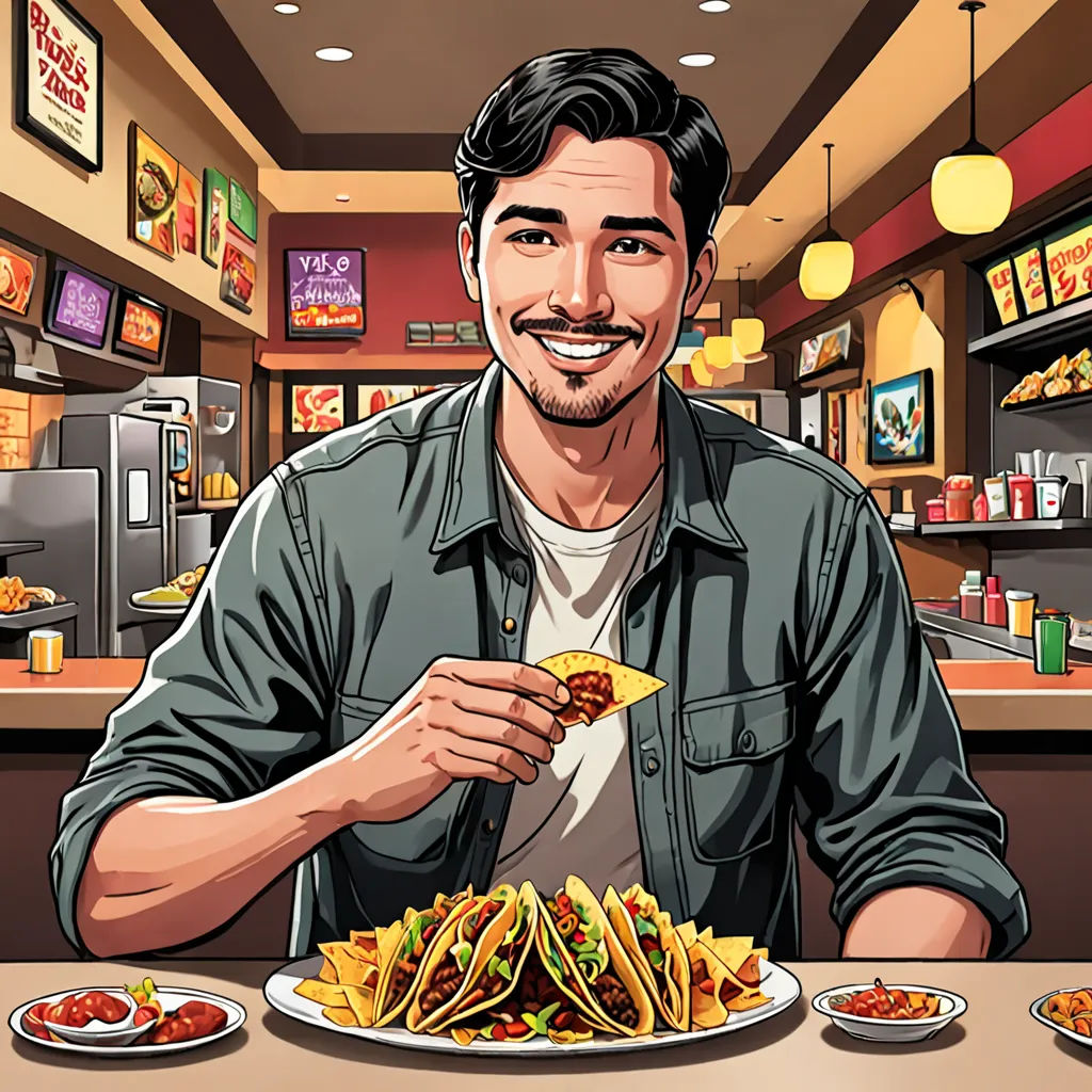 a man sitting at a table with a plate of food in front of him and a tv in the background, american realism, a character portrait, Americo Makk, official art