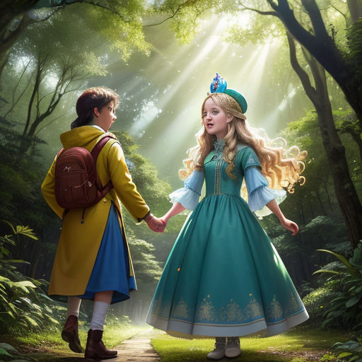 The Adventurous Bunny and the Forest Princess
