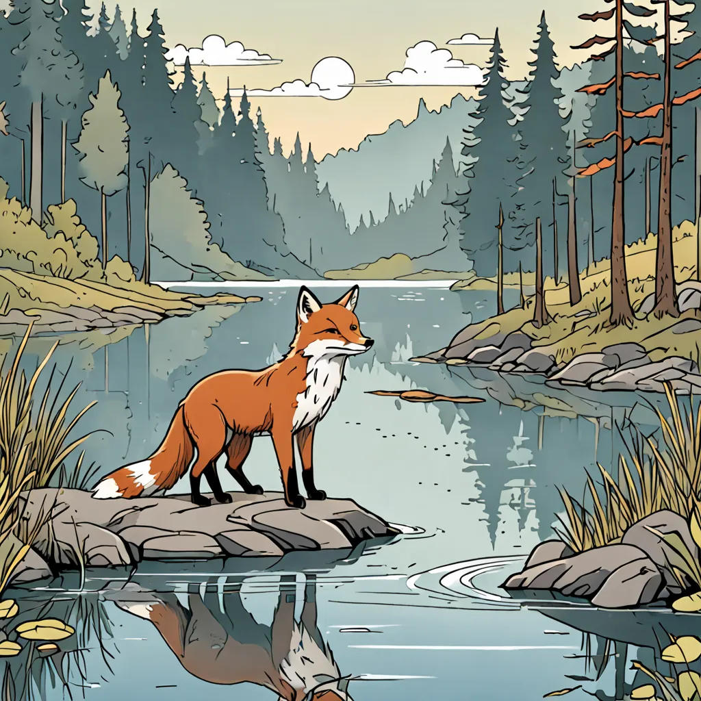 The Fearless Fox and the Owl