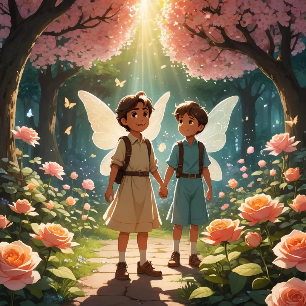 Sathvik and the Magical Garden