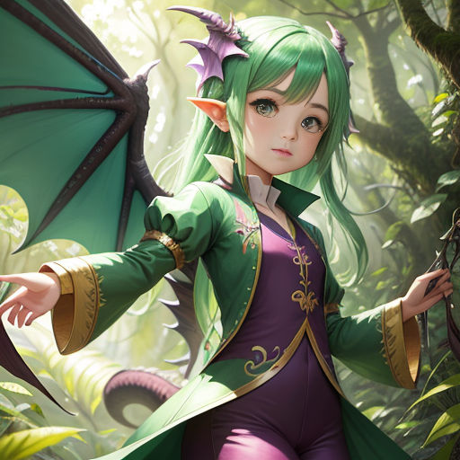 Draina the Dragon Girl