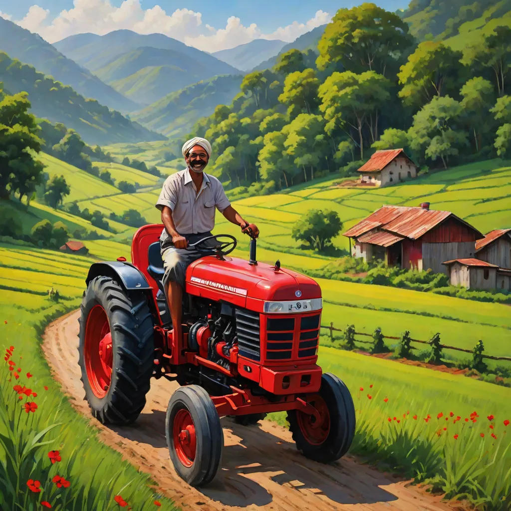 Vishun's Big Tractor Adventure