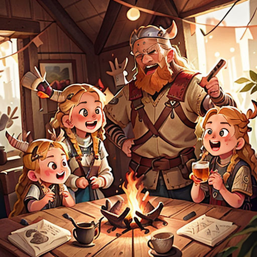 a group of people sitting around a table with a fire in it and a man standing next to them