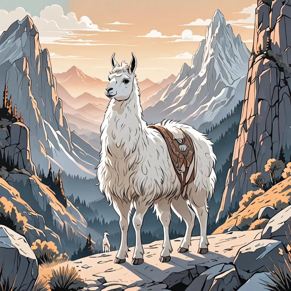 Anthony and the White Llama