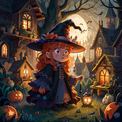 Agnes and the Mischievous Spiders
