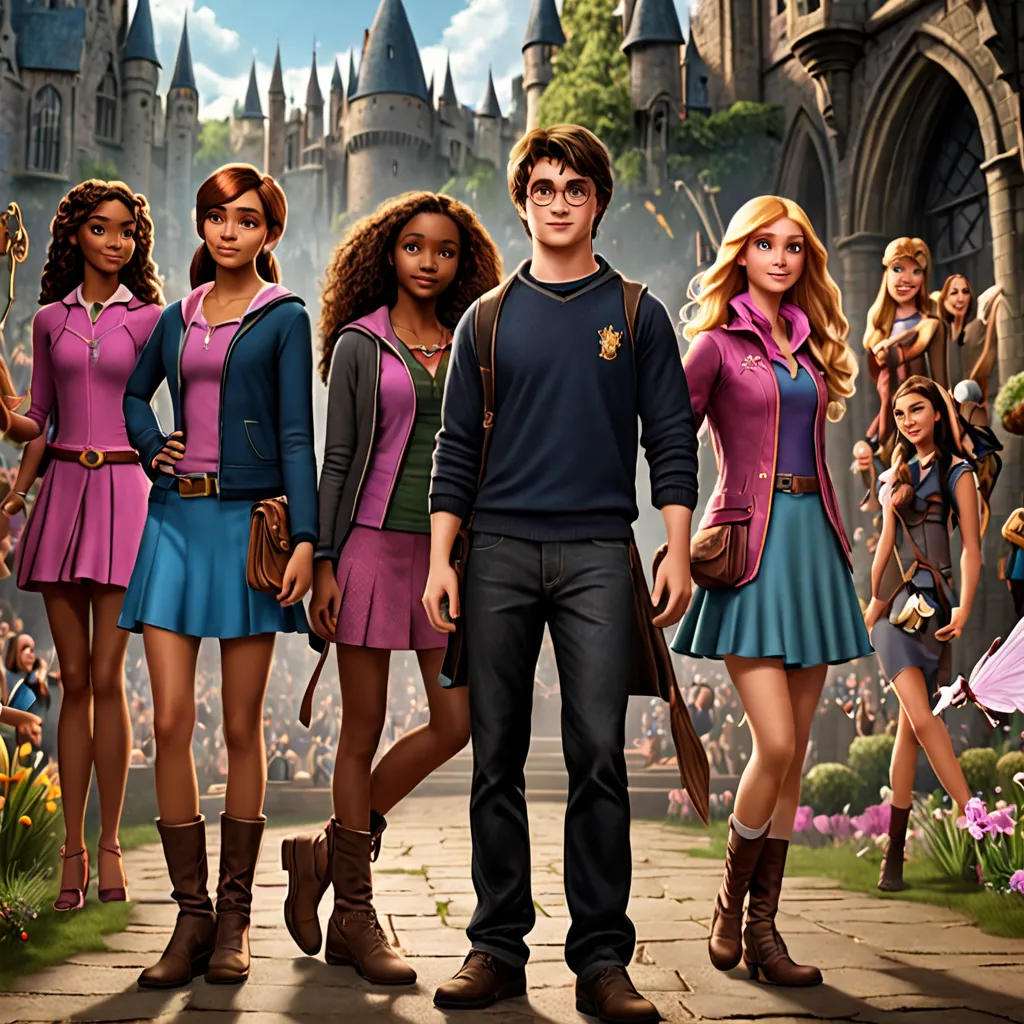 The Magical Adventures of Harry Potter and the Winx Fairies