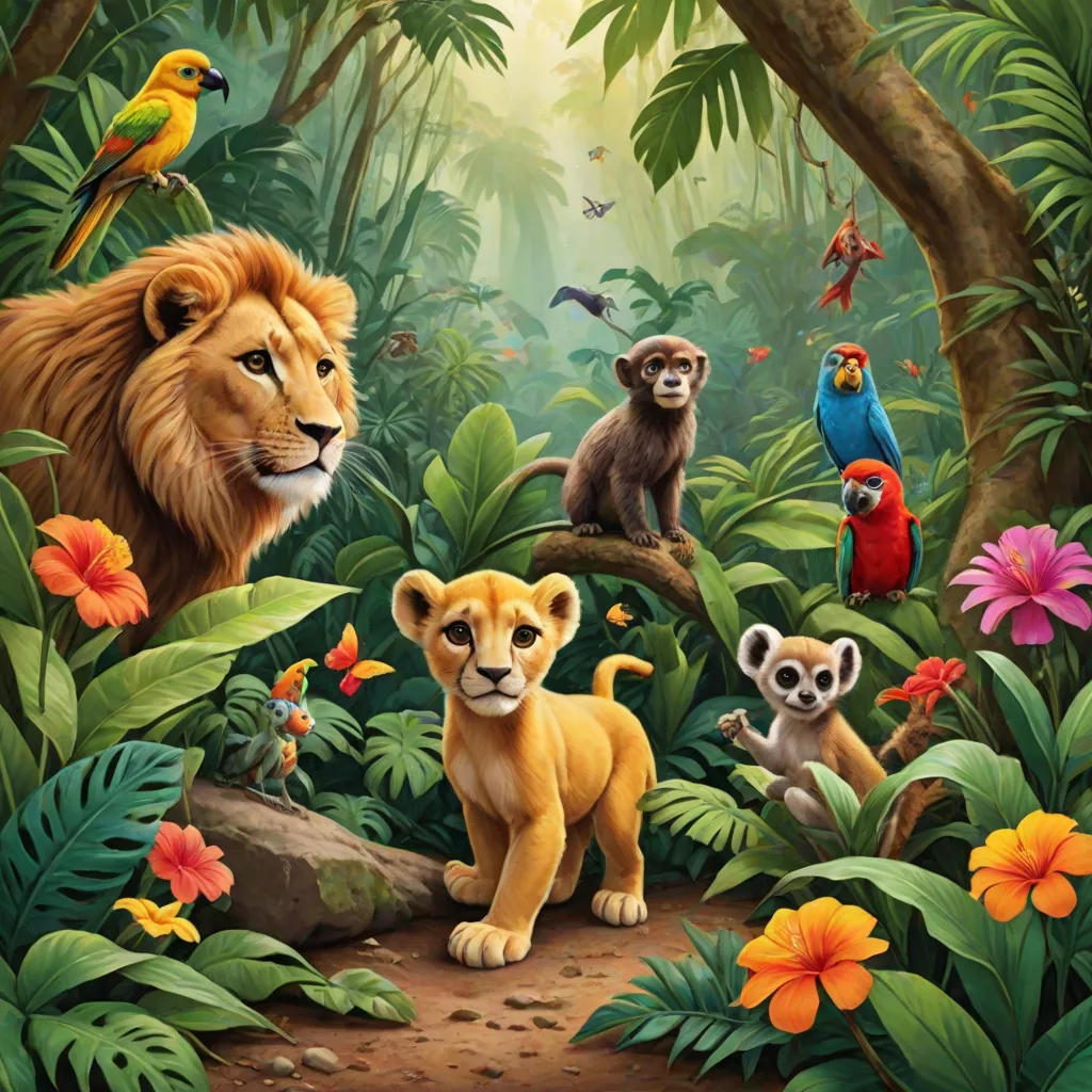 The Adventures of Leo the Lion Cub