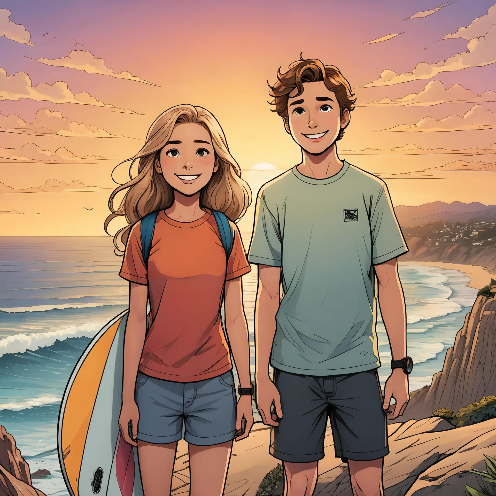 The Surfer Siblings of San Diego