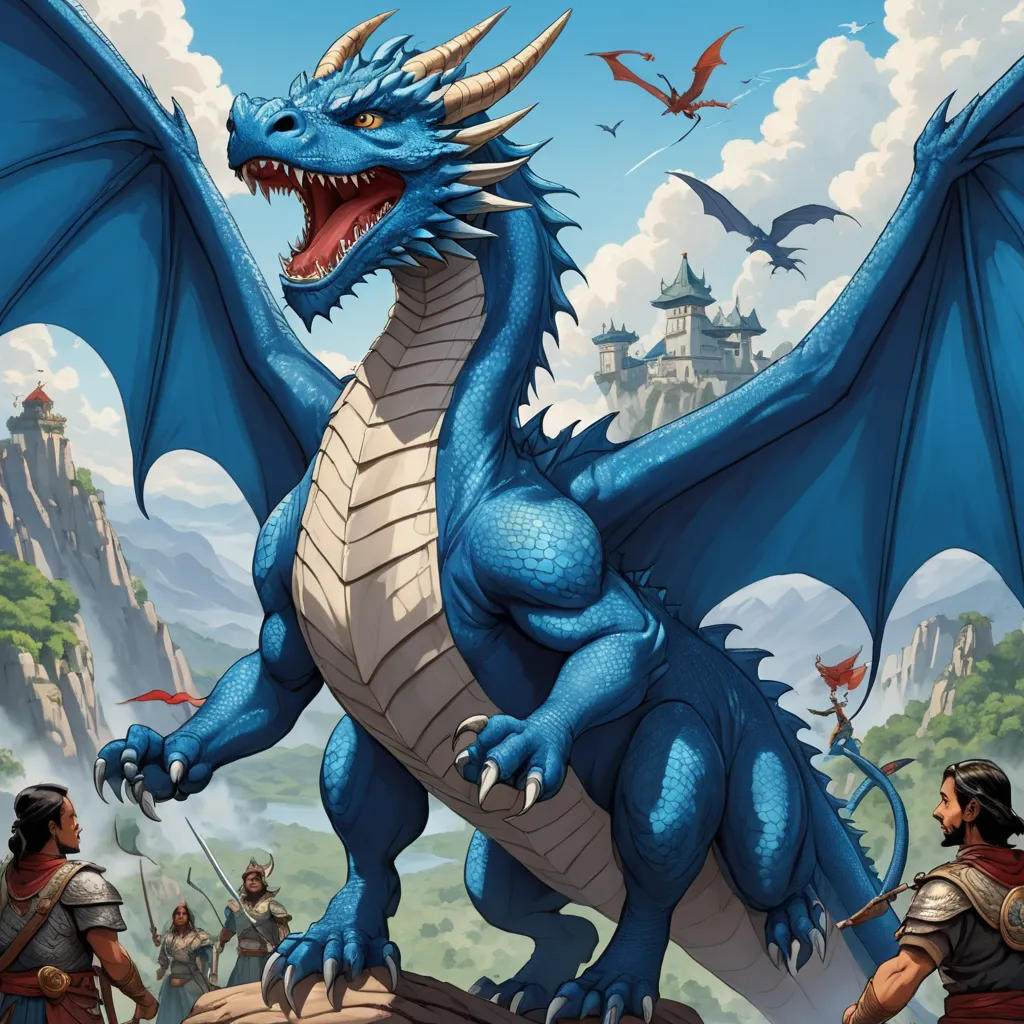 Dragon Bleu and the People