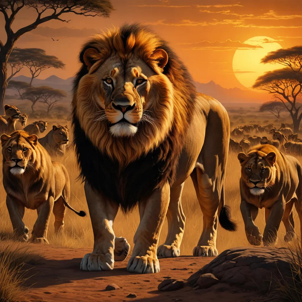 The Wise Lion