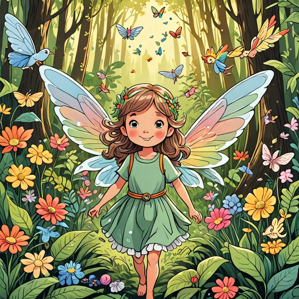 The Forest Fairy and Her Unlikely Friends