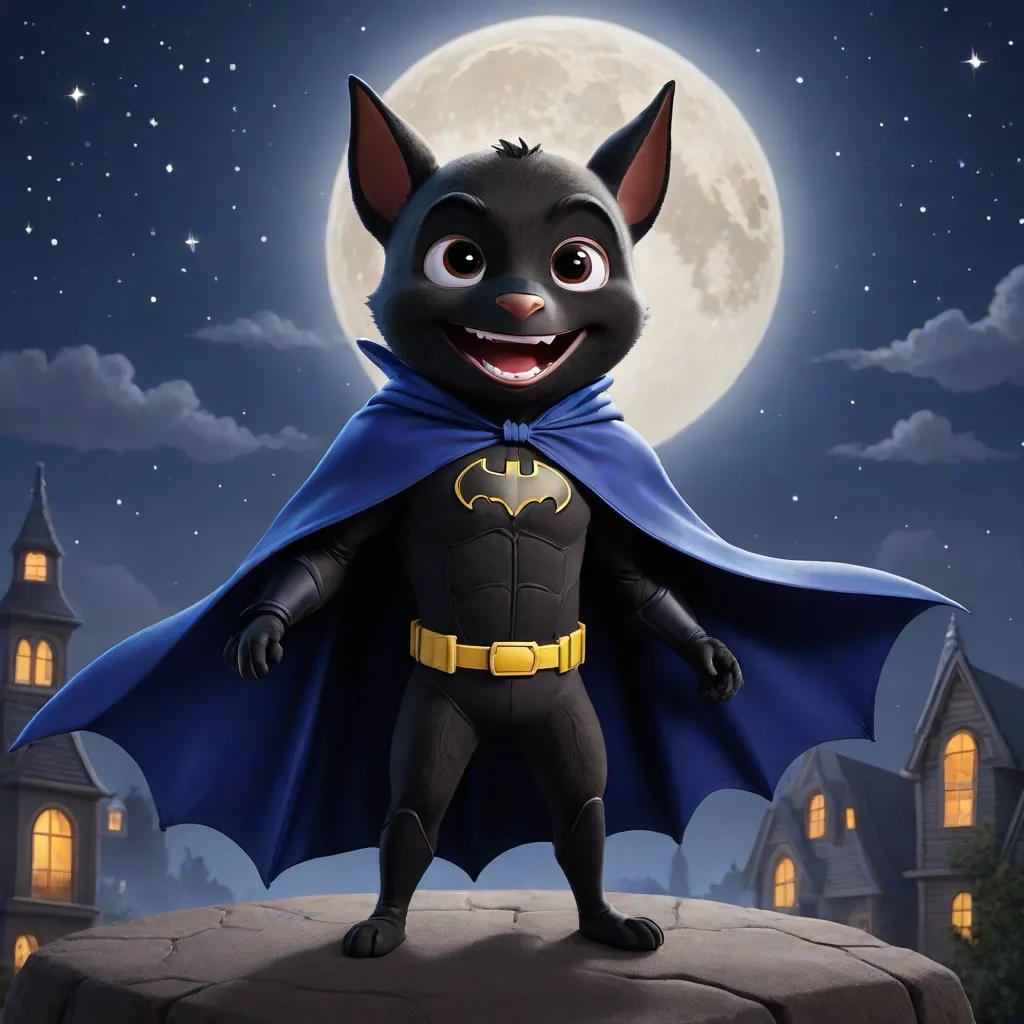Brave Little Bats and the Halloween Night
