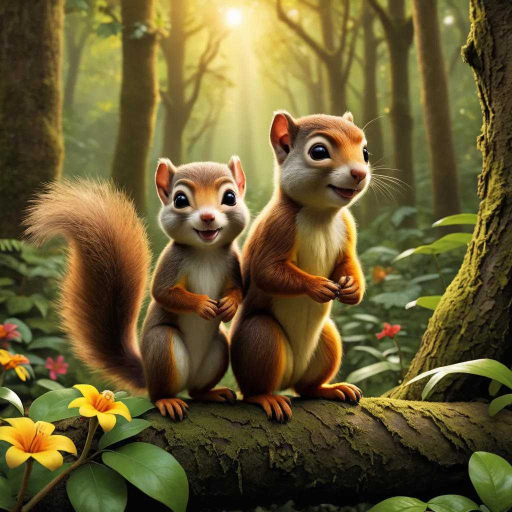 The Adventures of Squirrel and Monkey