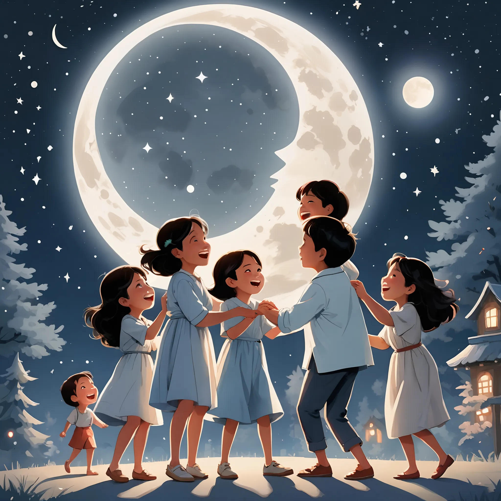 The Moon's New Year Party