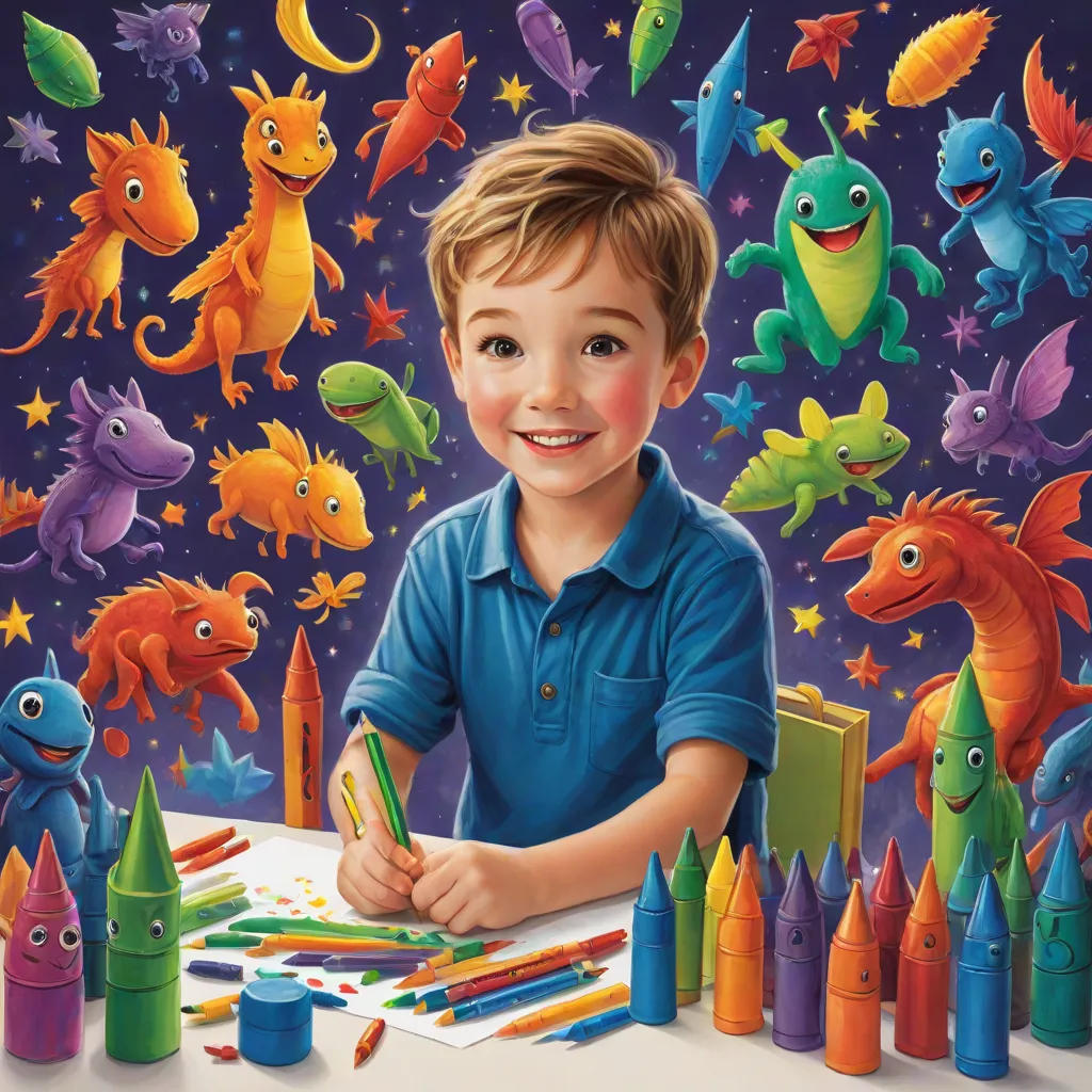 The Magic Crayon Box