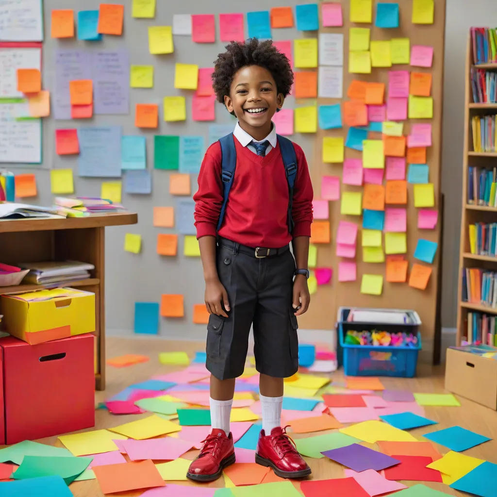 The Kid in Red Shoes: A Tale of Mischievous Justice
