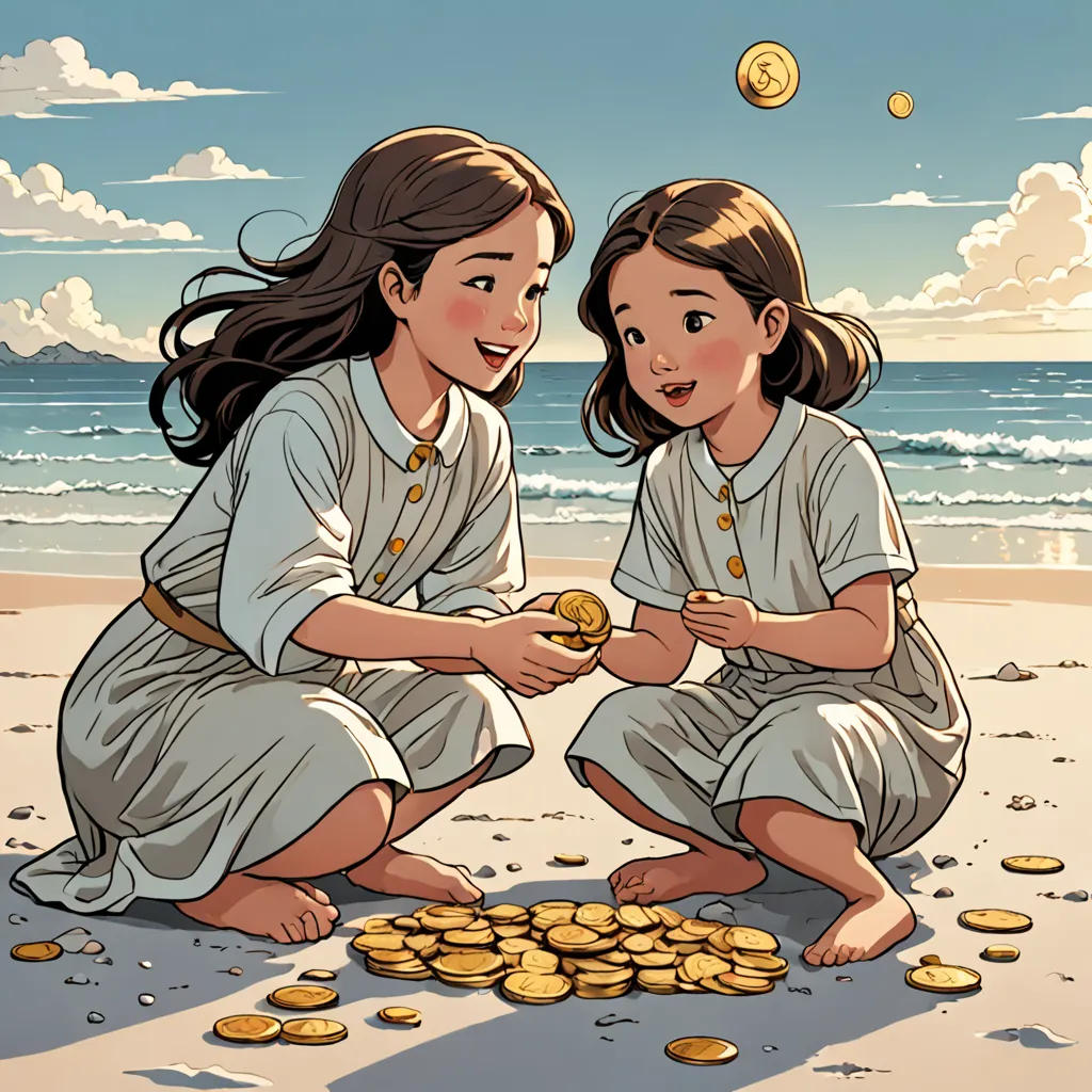 Adelia and Arumi's Adventure: The Mysterious Golden Coin