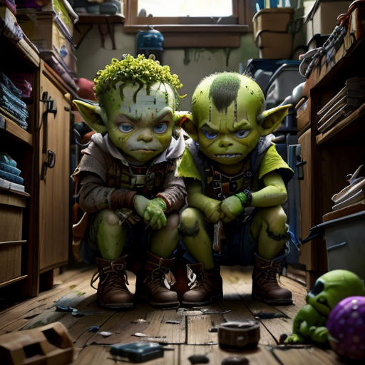 The Skrunklers' Very Bad Day