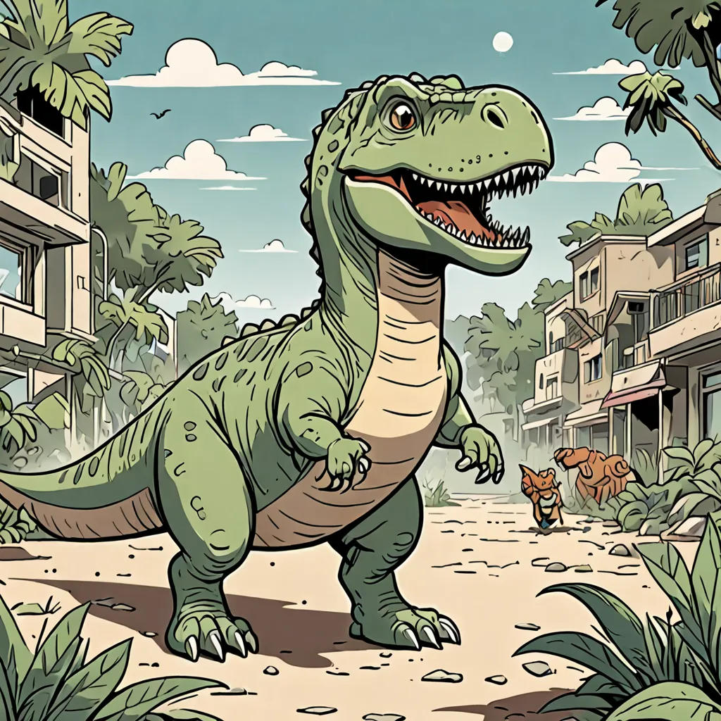 Dino's Daring Day