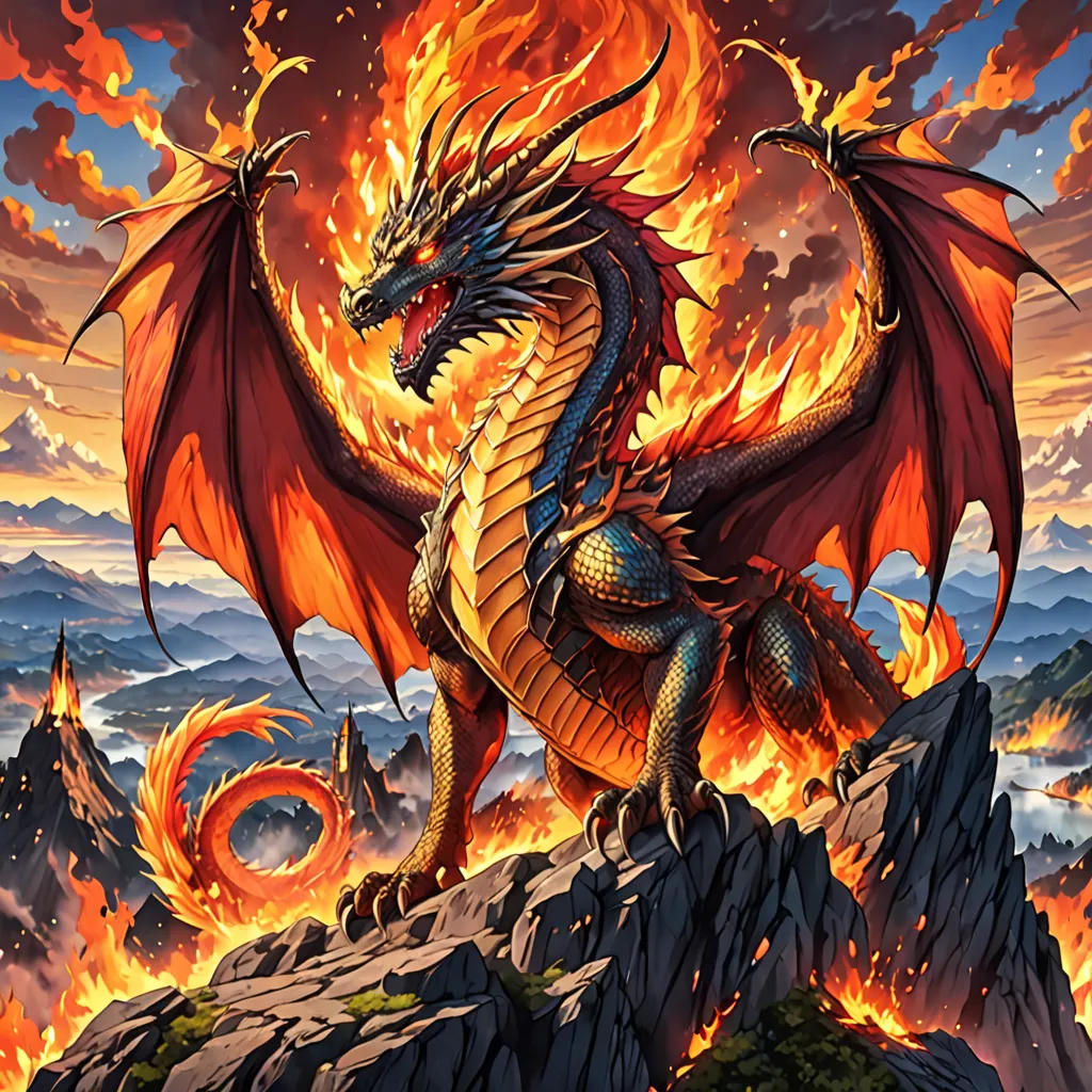 The Fire Dragon's Destiny