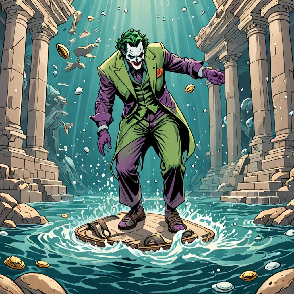 The Tiny Joker and the Giantess Crush
