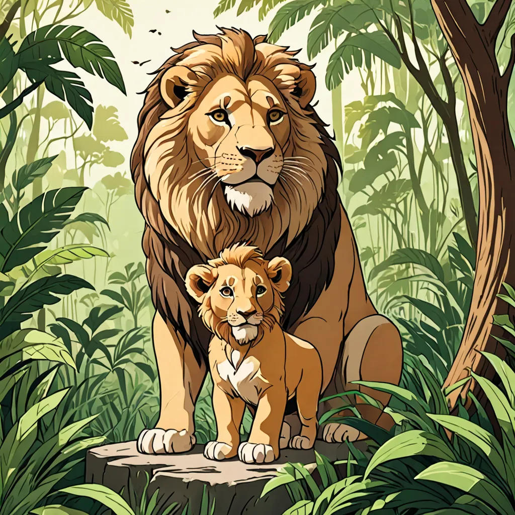 The Lion's Lesson