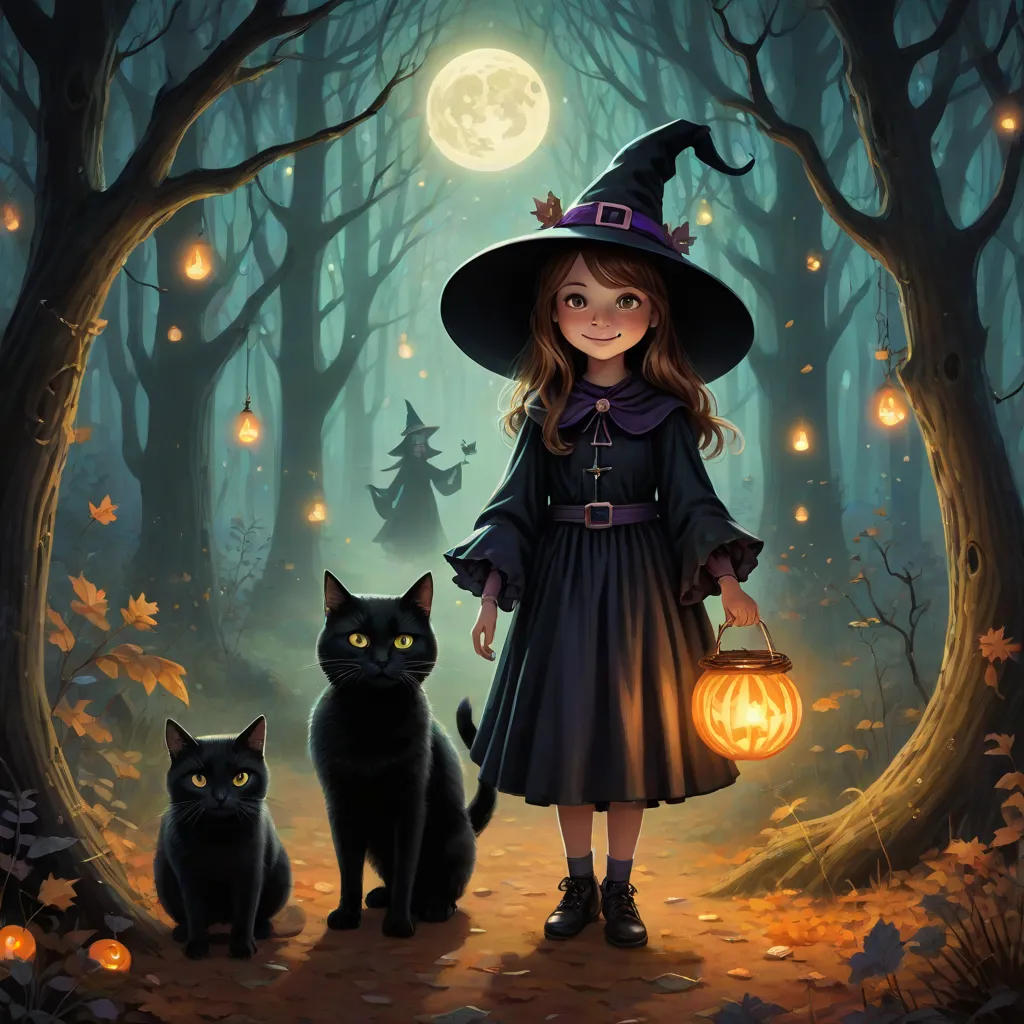 A Halloween Adventure with a Ghost