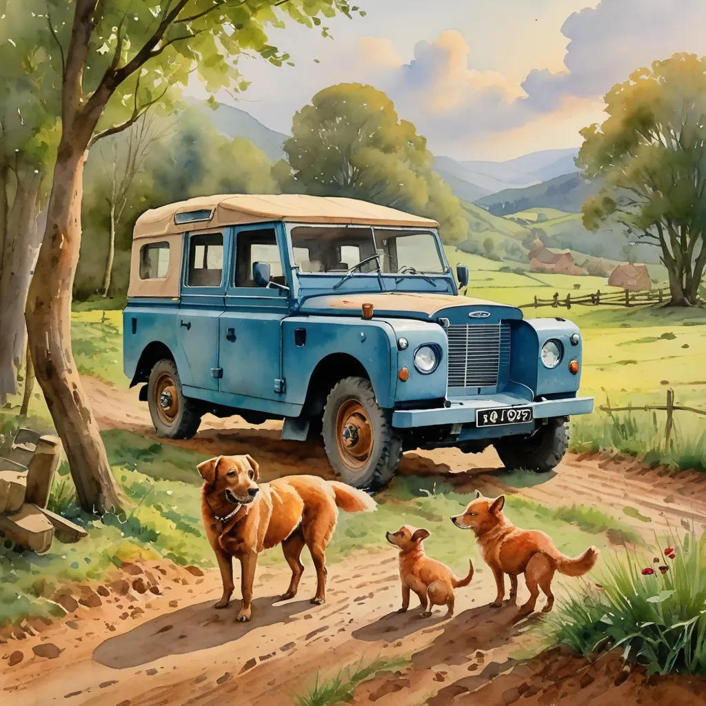 The Magic Land Rover