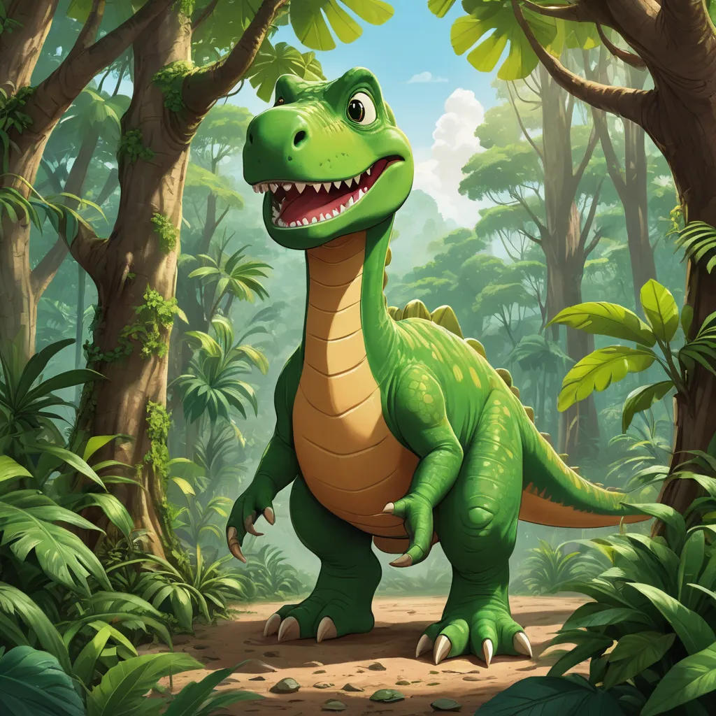 The Dinosaur and the Kangkong