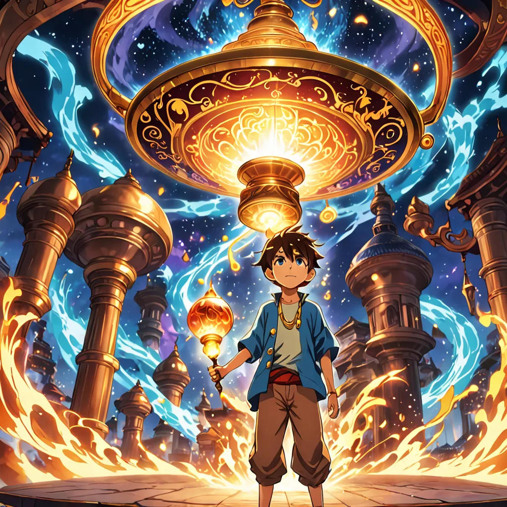 The Boy and the Genie