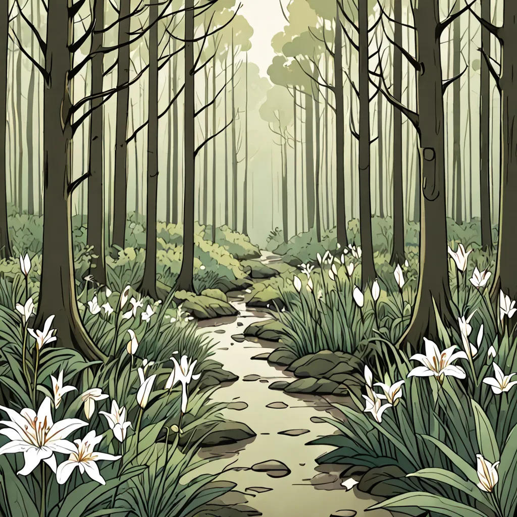 The Enchanted Forest: Lily and Whiskers' Adventure