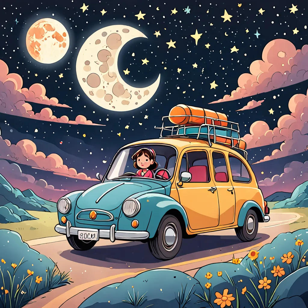 The Moon's Road Trip