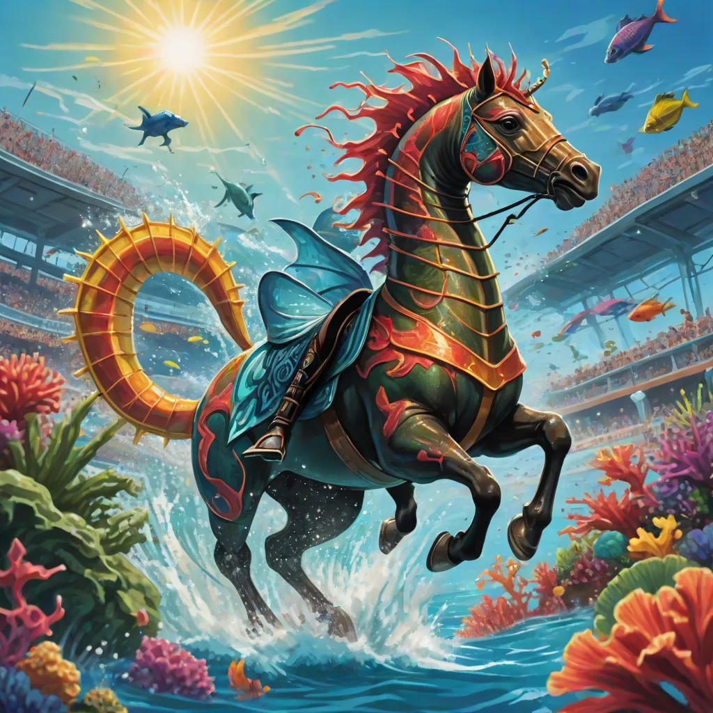 Ninja the Sea Horse's Dream Derby