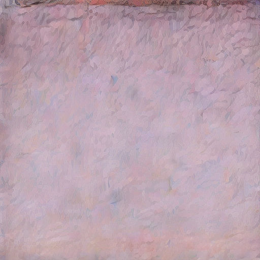 a painting of a person walking down a street with a umbrella on a pole in front of a building