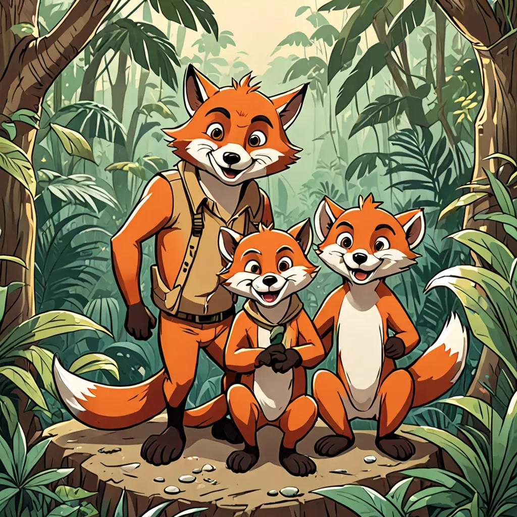 The Cunning Duo of the Jungle