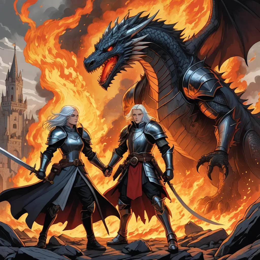 The Chronicles of the Flame Dragon: Medieval Adventures